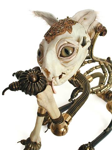 Jessica Joslin Hybrids bone art sculptures