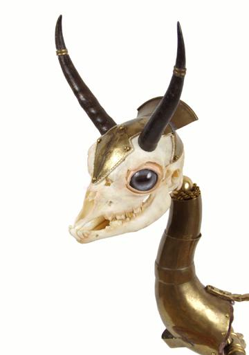 Jessica Joslin Hybrids bone art sculptures