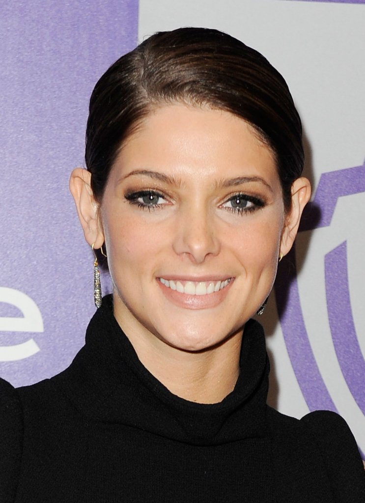 Ashley Greene in High Neck Black Mini Dress at 2010 Golden Globe After Party Ashley Greene in High Neck Black Mini Dress at 2010 Golden Globe After Party