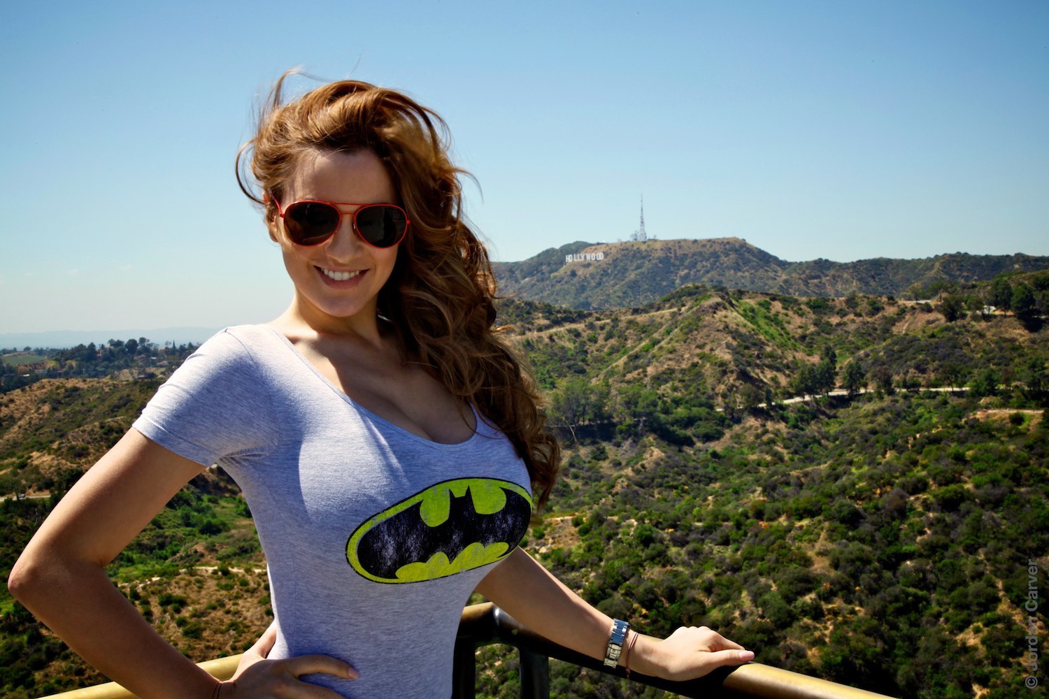 Jordan Carver in Los Angeles