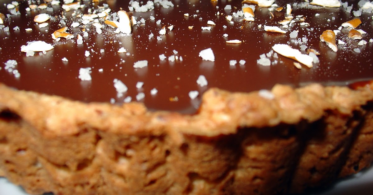 La Confection Milk Chocolate Tart with Pretzel Crust