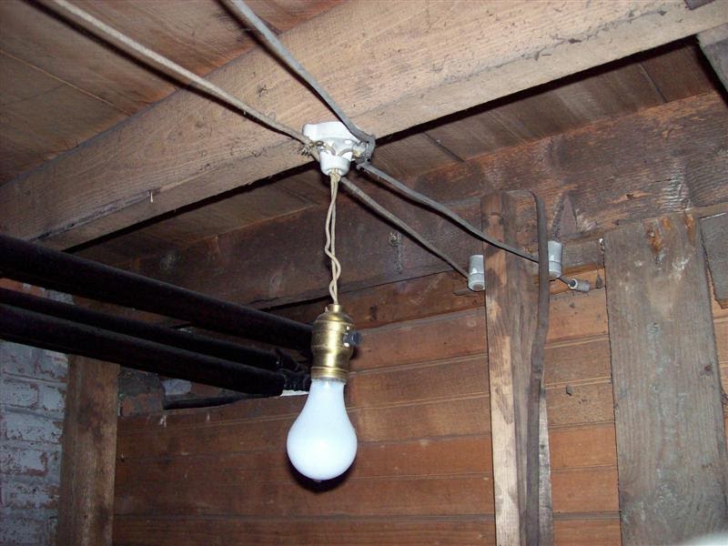 Thoughts and Pictures of a Home Inspector Knob and Tube Wiring