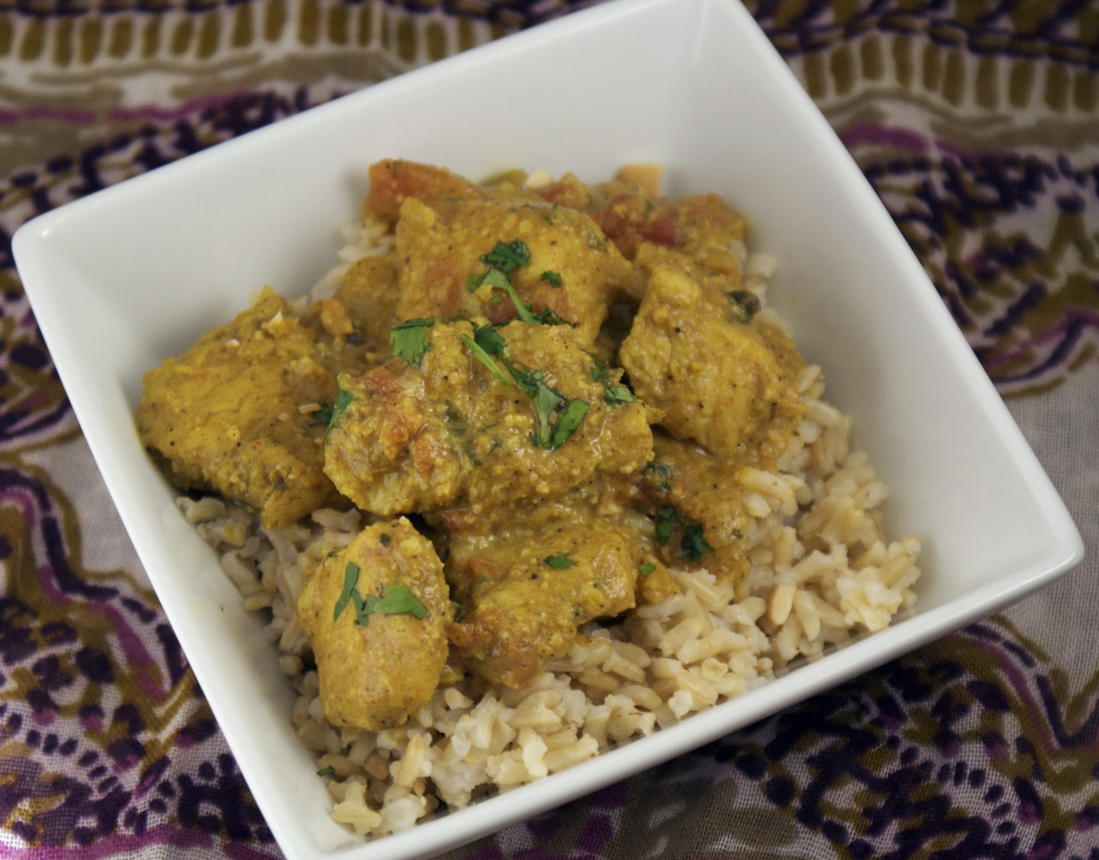 Cashew Chicken Curry Heat Oven to 350