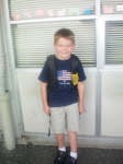 Kyle's first day of Kindergarden