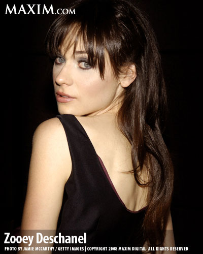 1 Zooey Deschanel What is it about Zooey Is it because she's so cute
