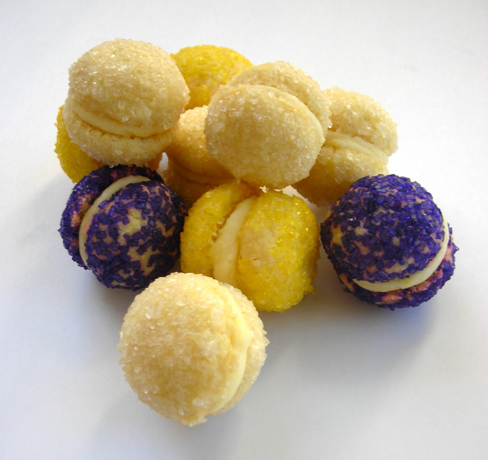 Kate's Short and Sweets Sparkling Vegan Lemon Sandwich Cookies