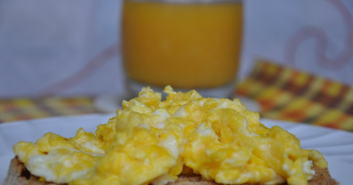 Served with love Scrambled Eggs and An Award