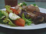 Sausages & Salad