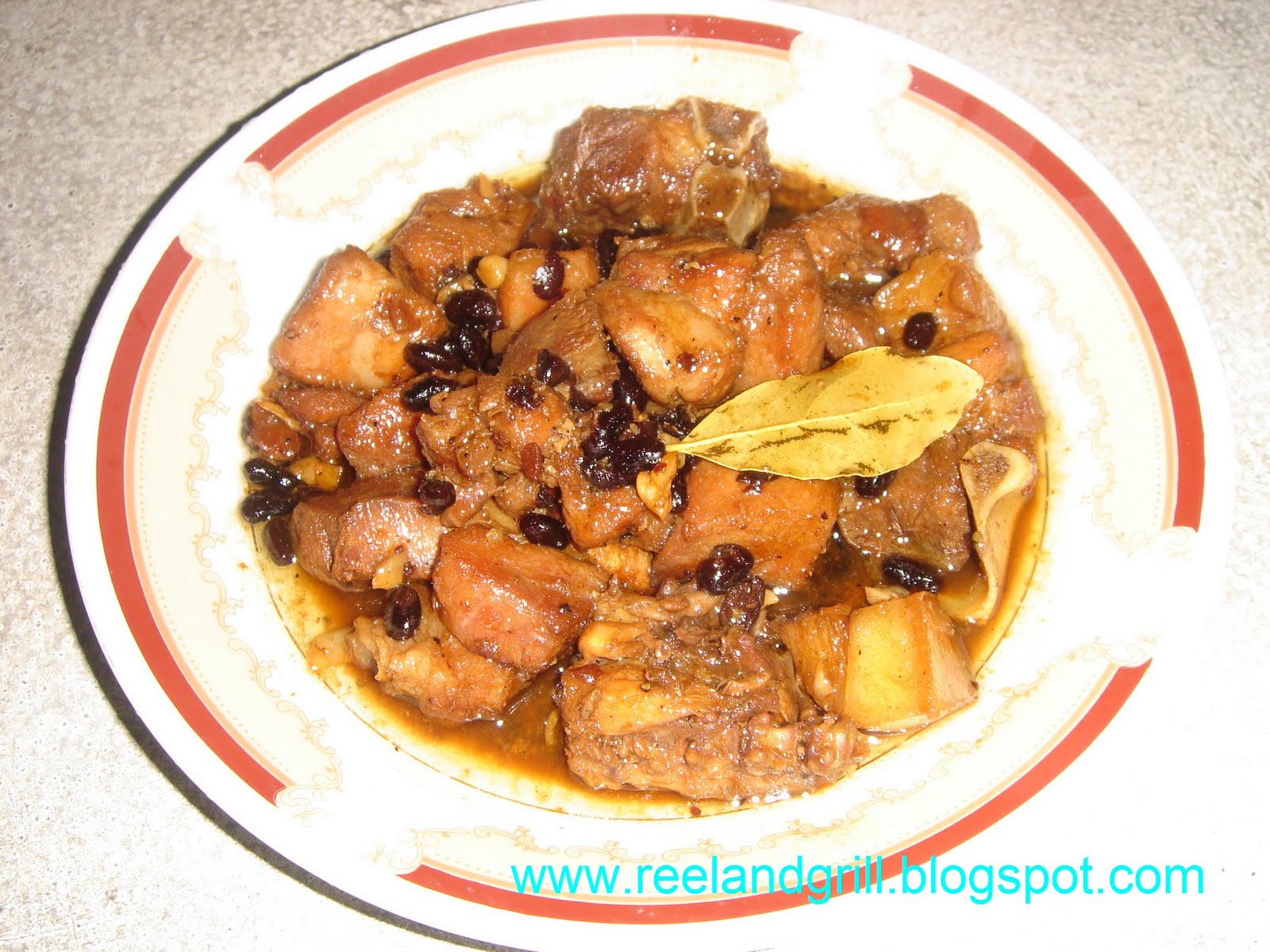 Reel and Grill Humba (Braised Pork with Black Beans and Palm Sugar)
