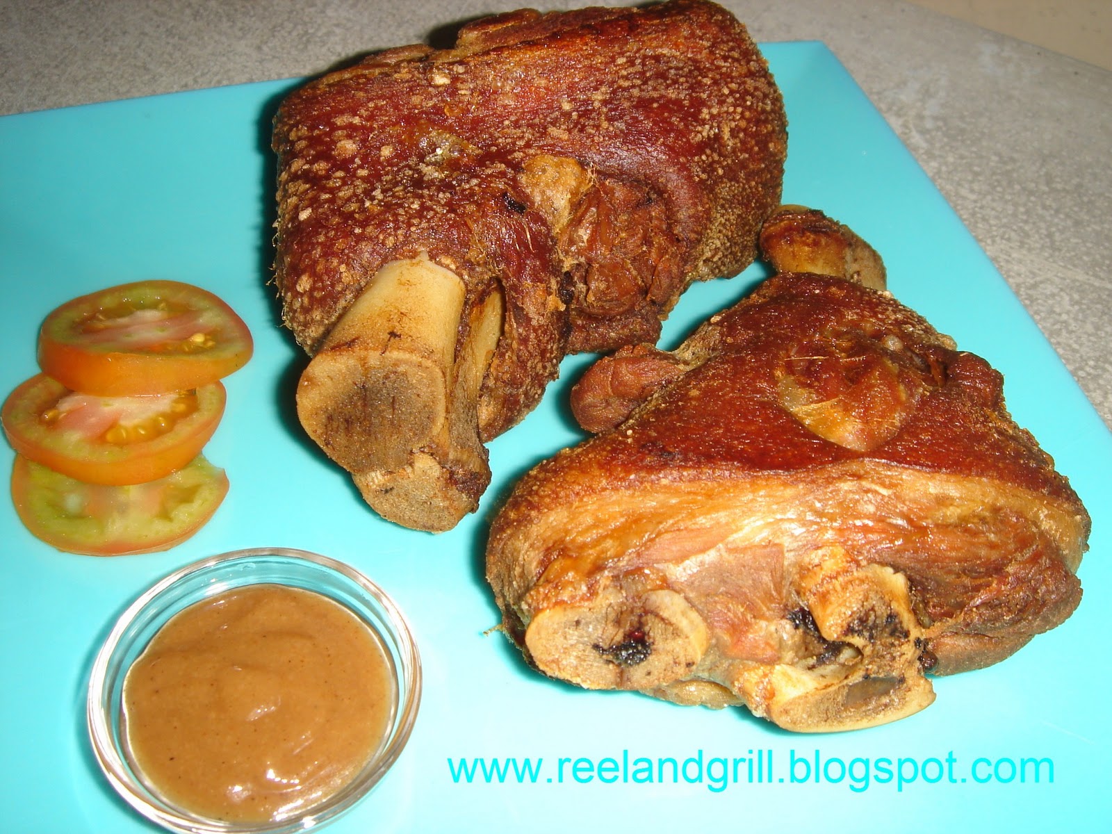 Reel and Grill Crispy Pata (Deep Fried Pork Ham Hock or Knuckle)