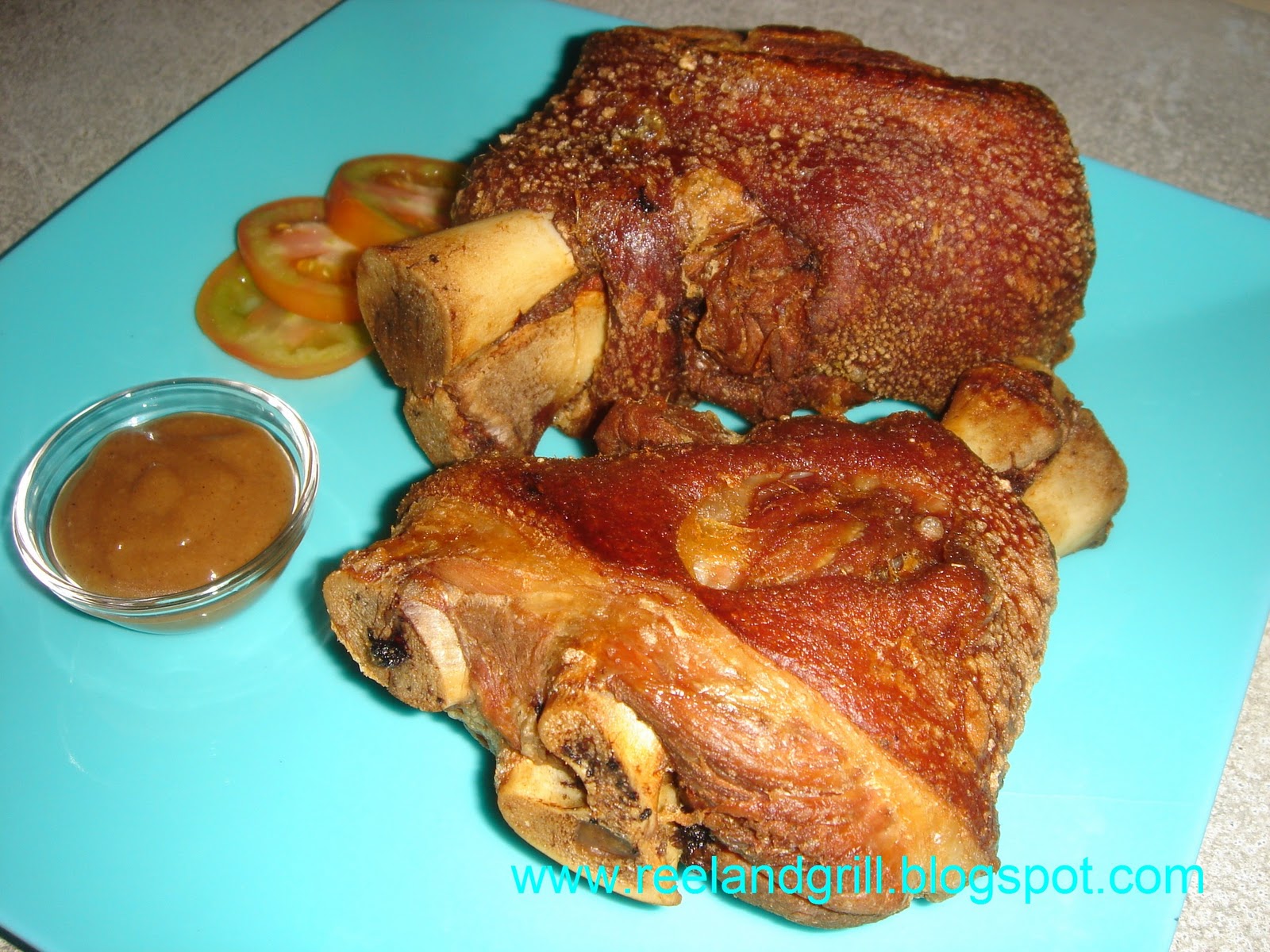 Reel and Grill Crispy Pata (Deep Fried Pork Ham Hock or Knuckle)