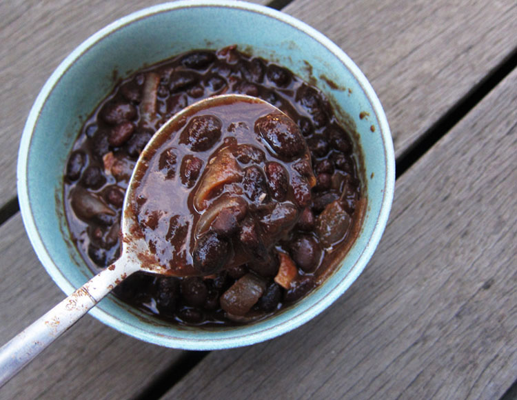 the indolent cook spicy spanishmexican black bean stew