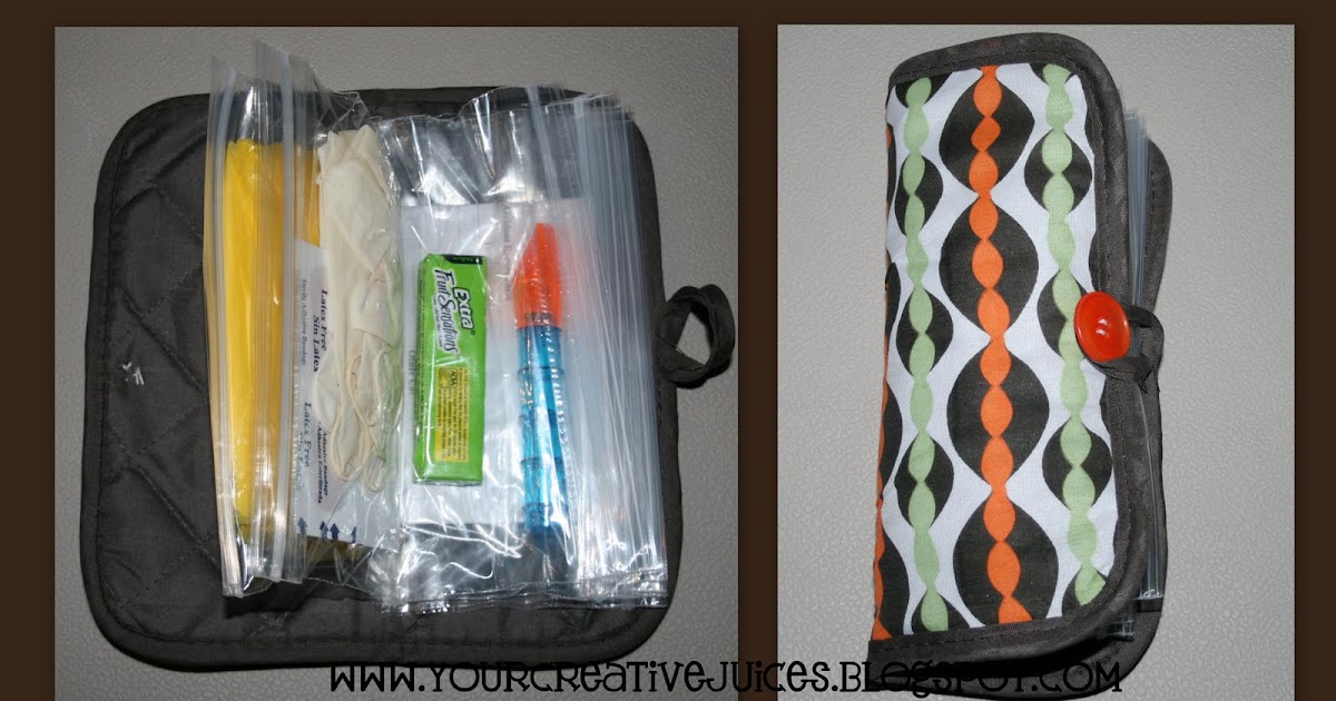 Creative Juices Potholder Auto Emergency Kits