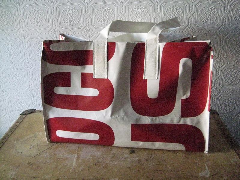 Ibidem Project vinyl banner shopping bags