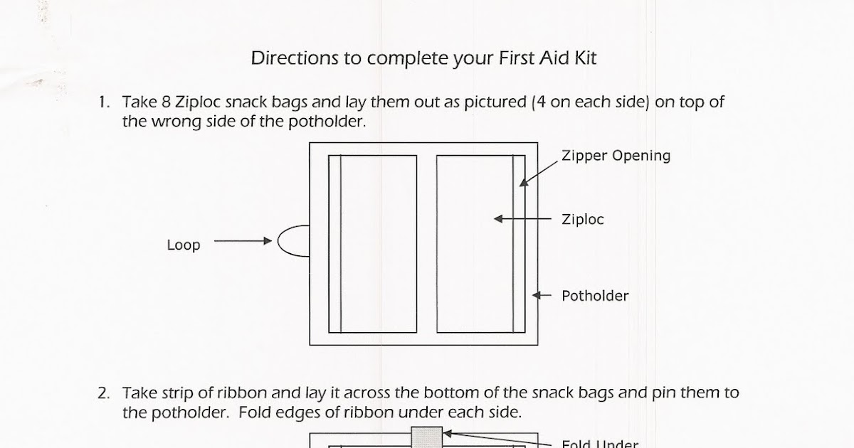 Prospering Families Pot Holder First Aid Kit