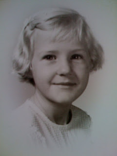 Georgie, age 6 or 7, around the time of tangling with the evil librarian