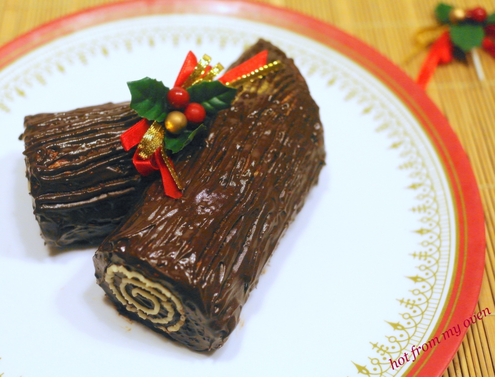 Christmas Yule log | Hot from my oven