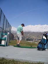 Spring golfing