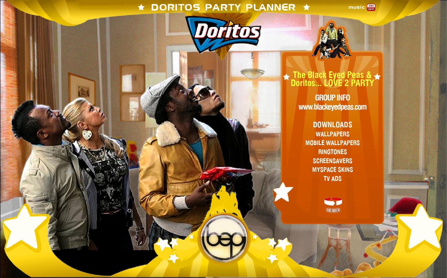ADdicted to ideas that matter "Doritos Party Planner", Concept for