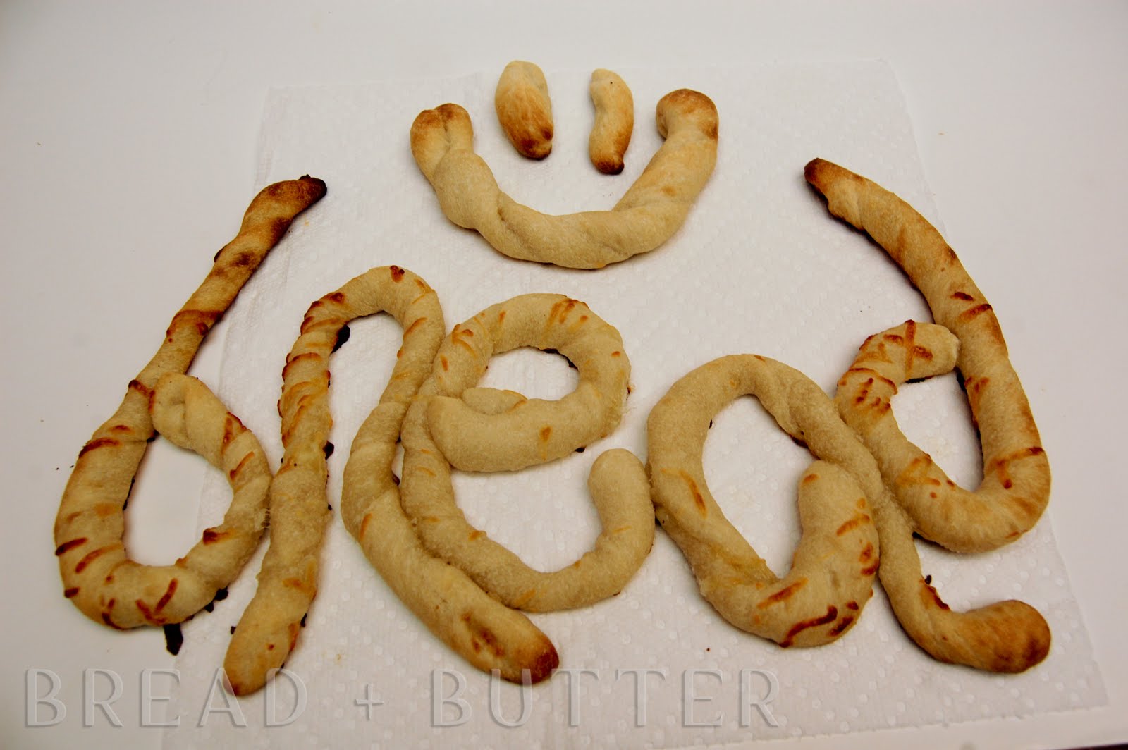 Bread + Butter "Eat Your Words" with Twisted Breadsticks