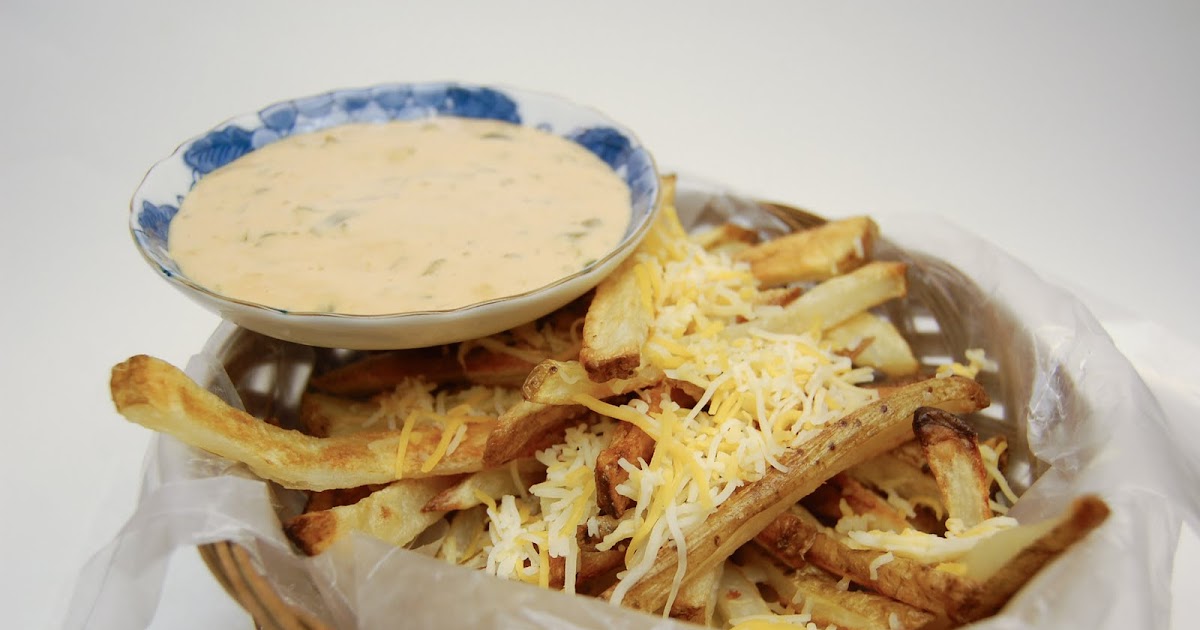 Bread + Butter OvenFried Cheese Fries with Sweet Relish Mayo