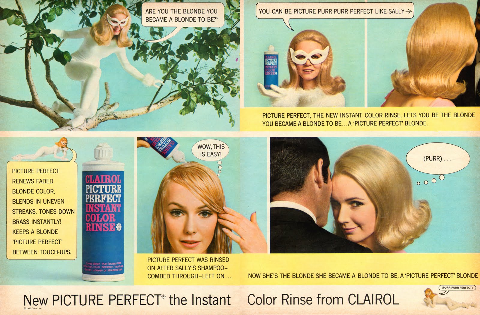 Clairol Picture Perfect, 1966.