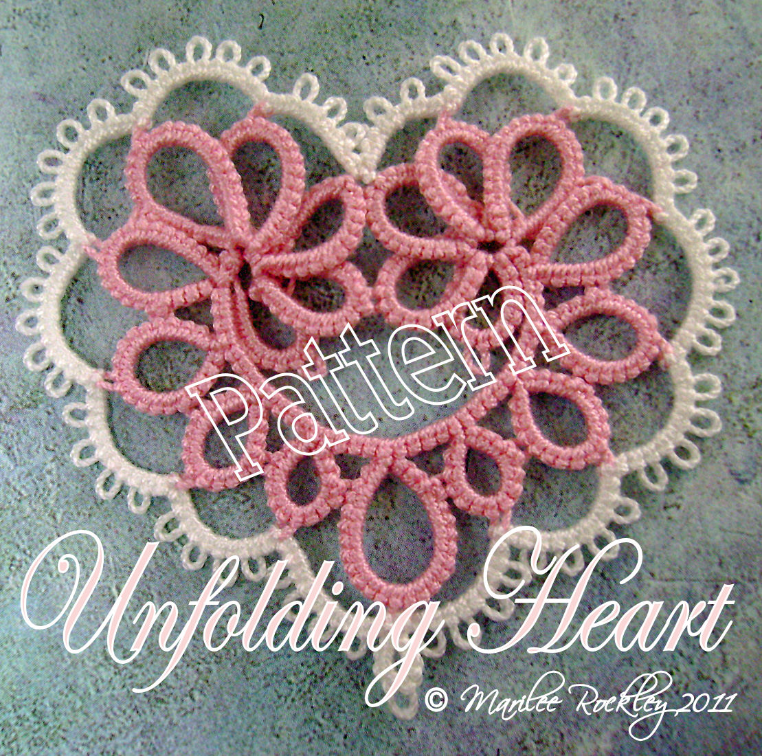Tatters Junction "Unfolding Heart" tatting pattern