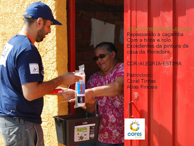 ONG-CoresPraVida doando os patrocínios