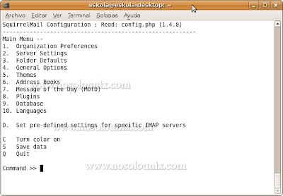 squirrelmail-configure squirrelmail-configure