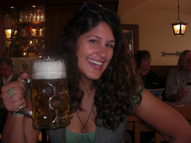 first beer at oktoberfest...certainly not the last