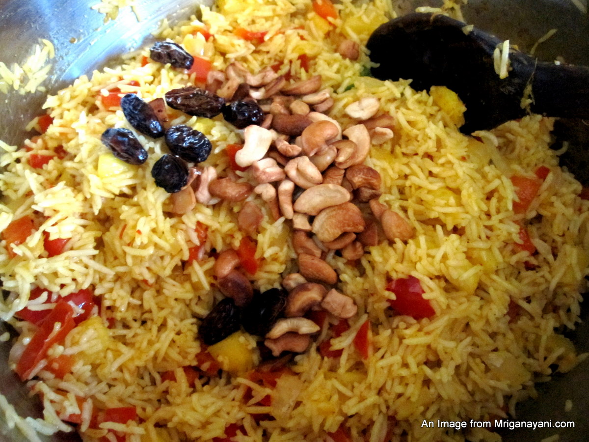 Love & Lentil Pineapple Fried Rice