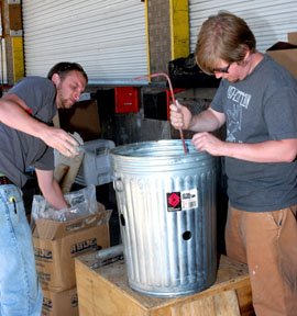 Lamar Students at work