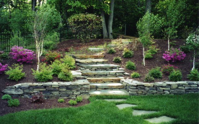 Stone Steps and Retaining Walls