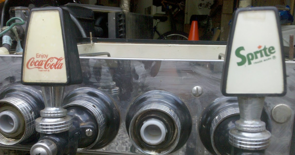 from malt to tap Cleaning the Soda Fountain