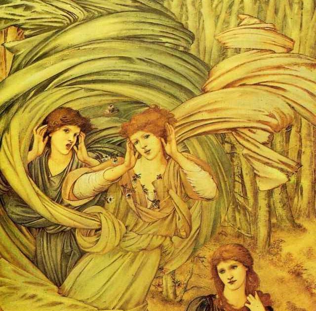 Pre Raphaelite Art Edward BurneJones Sponsa de Libano