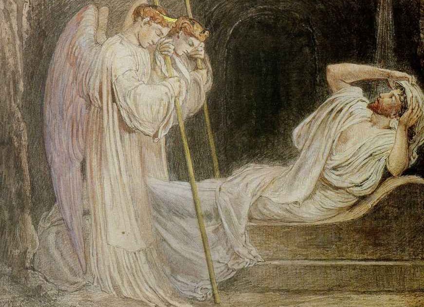 Pre Raphaelite Art: William Bell Scott - The Resurrection.