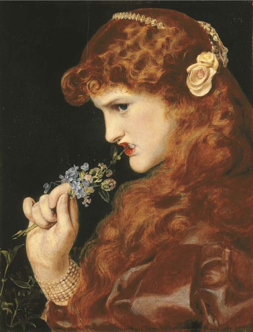 Pre Raphaelite Art Frederick Sandys Love's Shadow