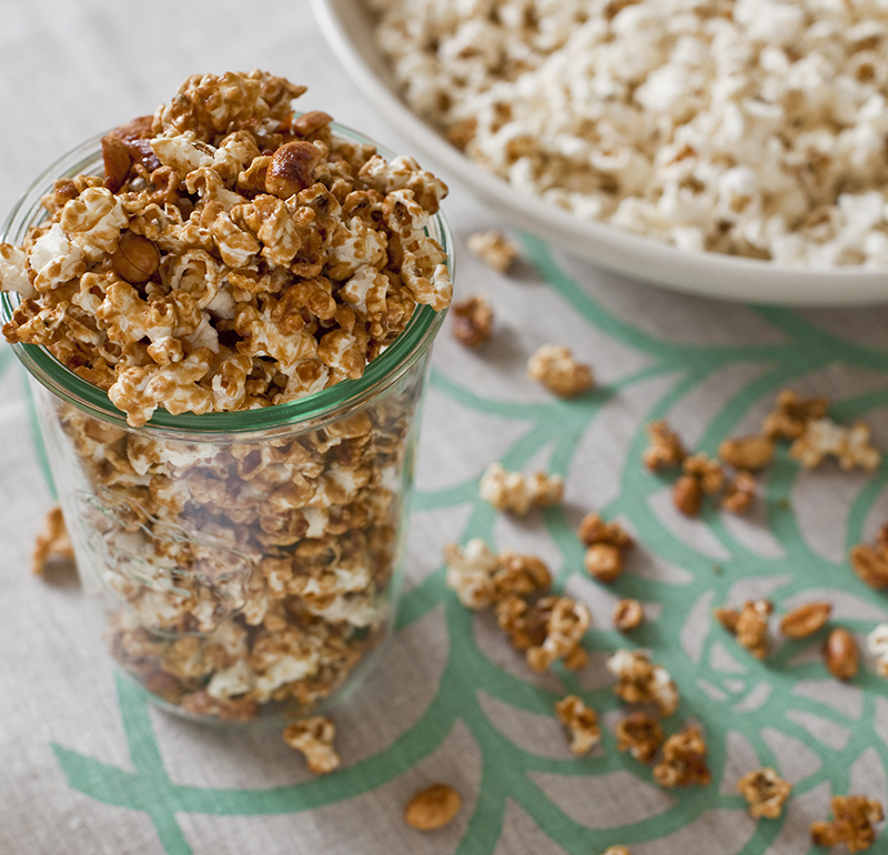 Yummy Supper BROWN SUGAR CARAMEL CORN WITH FLEUR DE SEL