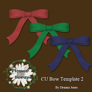 Bow Template 1 - By: Flower Scraps Bow2+preview