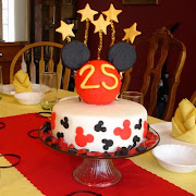 Mickey Mouse Anniversary Cake