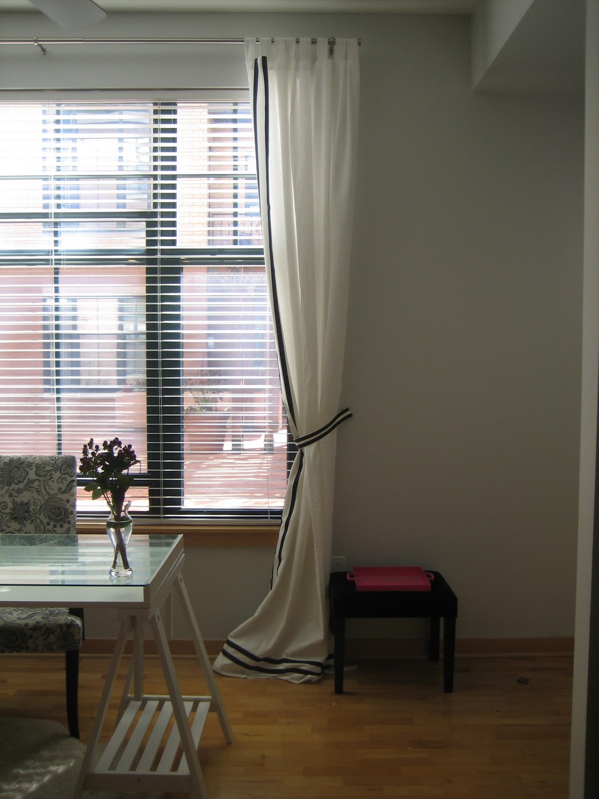 Attention to Detail Tutorial Adding Trim to Drapes