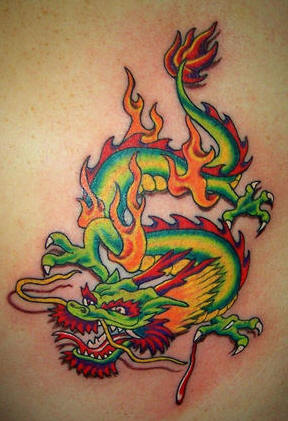 Labels: tattoo asian, tattoo dragon
