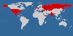 Map of Visited Countries