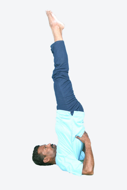 Inverted Yogic Posture position -1