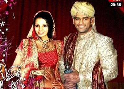 Dhoni Wedding Pictures