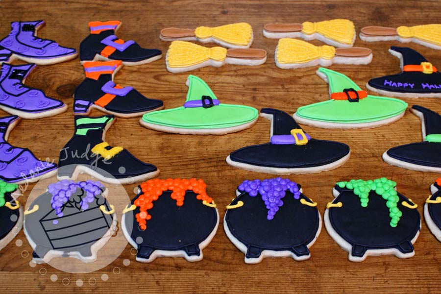 wicked the musical and halloween cookies