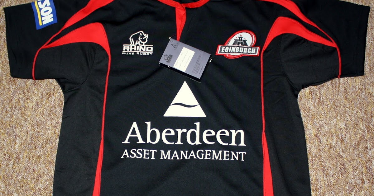 ZackRugby Collections® Edinburgh 2008/2009 Home SS Rugby Jersey
