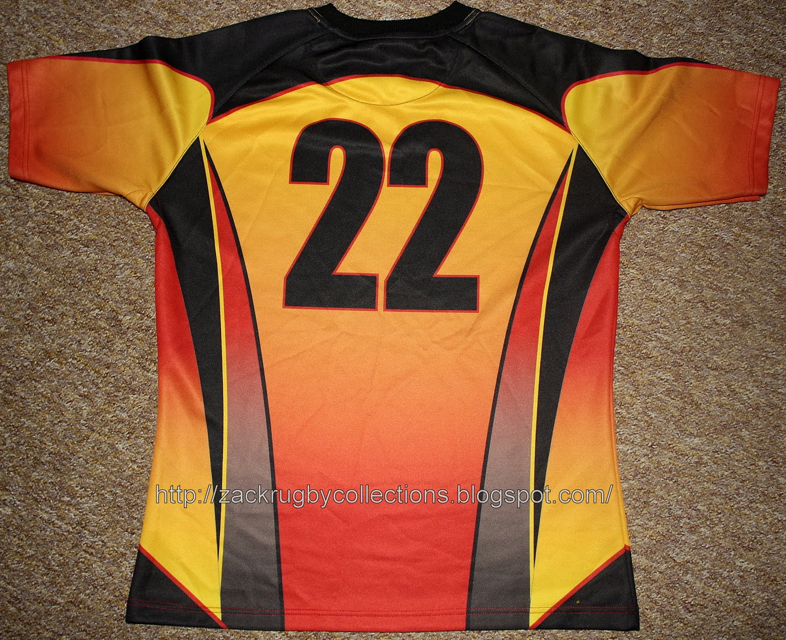 ZackRugby Collections®: Papua New Guinea SS Pro Home 2007/2008 Rugby