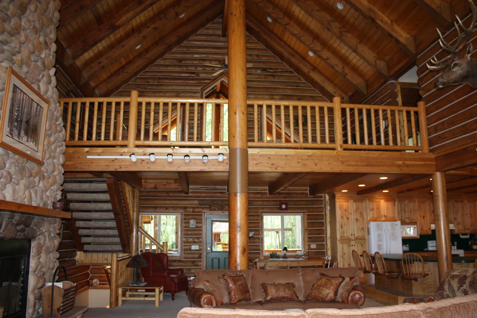 Timberlakes Cabin Beautiful Fully Furnished Log Cabin Great for