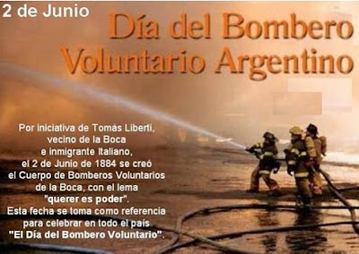 Feliz día del Bombero Feliz día del Bombero